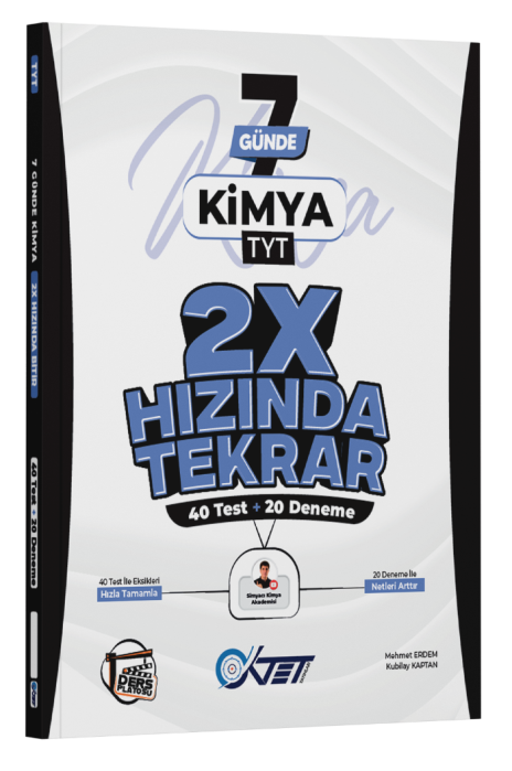 OKTET TYT 2X HIZINDA TEKRAR KİMYA - 2026